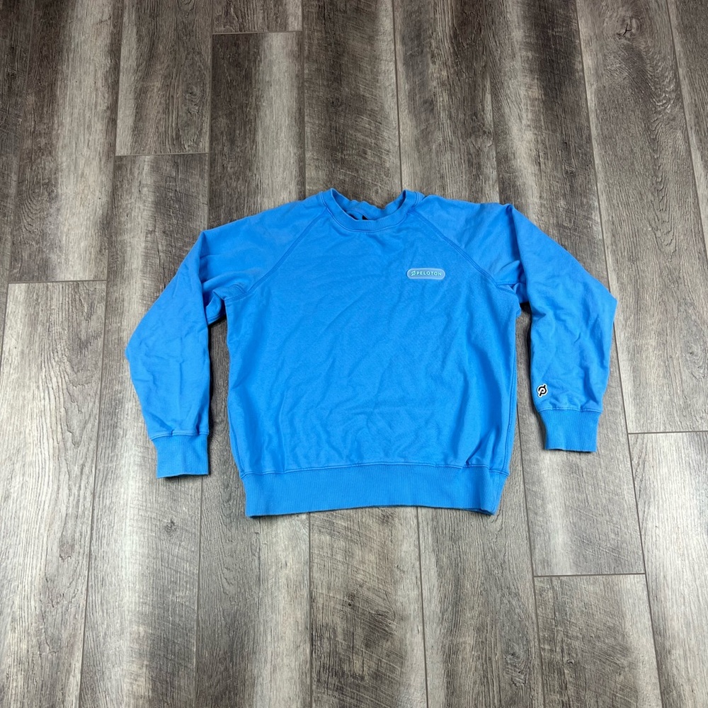 Peloton Blue Crewneck Sweater‎
